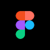 Figma logo consisting of overlapping colorful circles and rounded shapes in red, pink, blue, green, and purple.